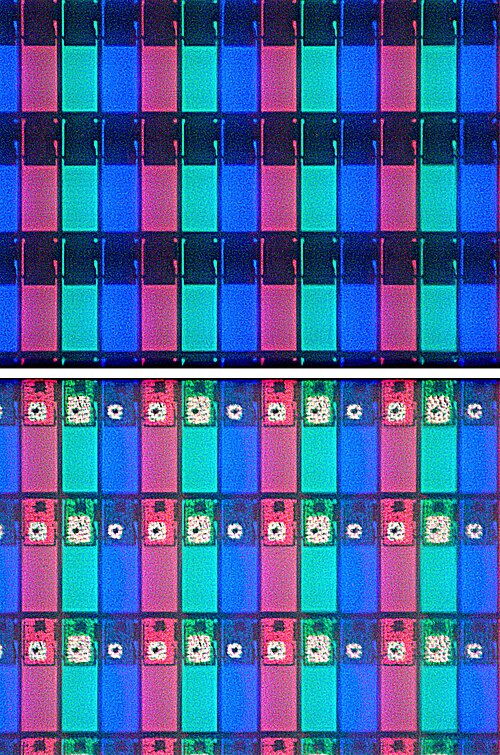 Fayl:Dell axim LCD under microscope.jpg