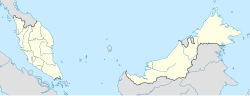 Chamek is located in Malaysia