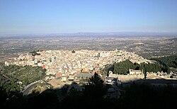 Skyline of Chiaramonte Gulfi