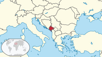 Fayl:Montenegro in its region.svg