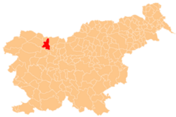 Radovljica munitsipaliteti xaritasi