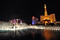 Parij Las-Vegas va Bellagio favvorasi. (2010)