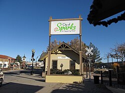 Skyline of Sparks