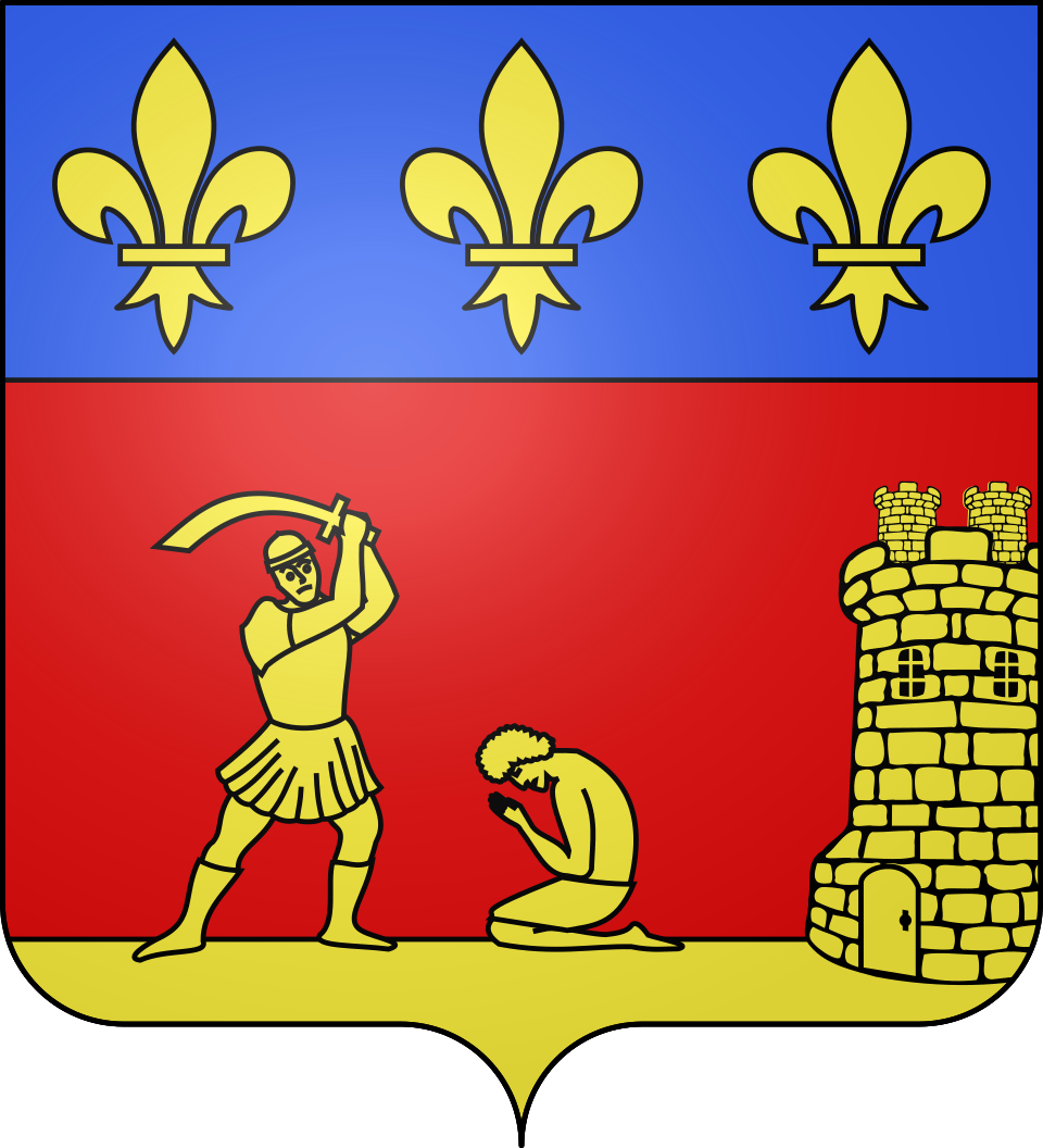 Fayl:Blason ville fr Bazas (Gironde).svg