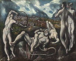 El Greko, Laokun, 1604-1616