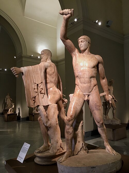Fayl:Harmodio Aristogeiton Nápoles 05.jpg