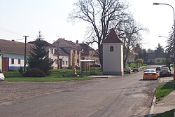 Skyline of Kudlovice