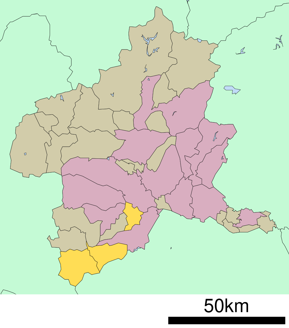 Fayl:Tano District in Gunma Prefecture.svg