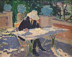 Lumière d'été à Cagnes 1918-yil