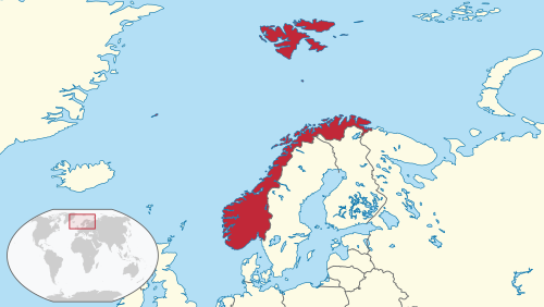 Location of Norvegiya