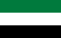 Usmoniylar davridagi “Yosh arab jamiyati” (1911—1916-yillar) bayrogʻi, arab bayrogʻi.
