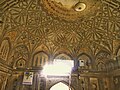Masjid gumbazining ichki qismi