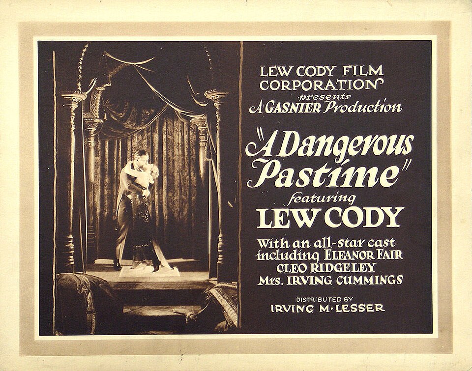 Fayl:Dangerous Pastime lobby card.jpg