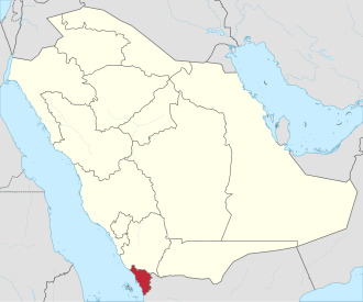 Jizan xaritada