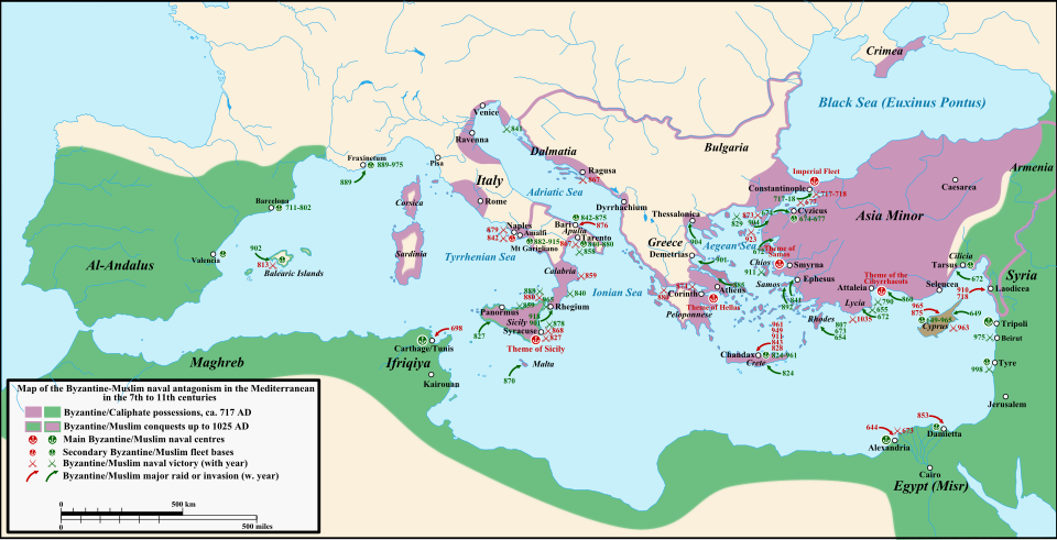 Fayl:Byzantine-Arab naval struggle.svg