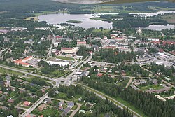 Skyline of Kiuruvesi