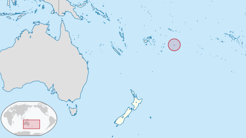 Location of Niue