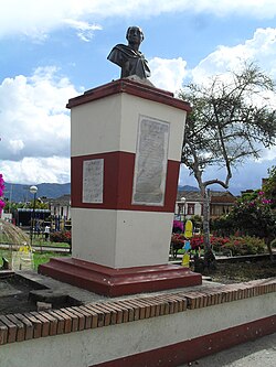 Bust of Simón Bolívar