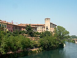 Skyline of Cassano d'Adda