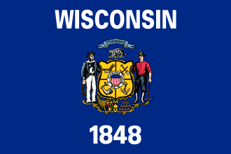 Fayl:Flag of Wisconsin.svg