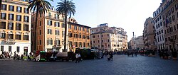 Rimdagi Piazza di Spagna