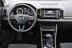 Skoda Karoqning ichki qismi