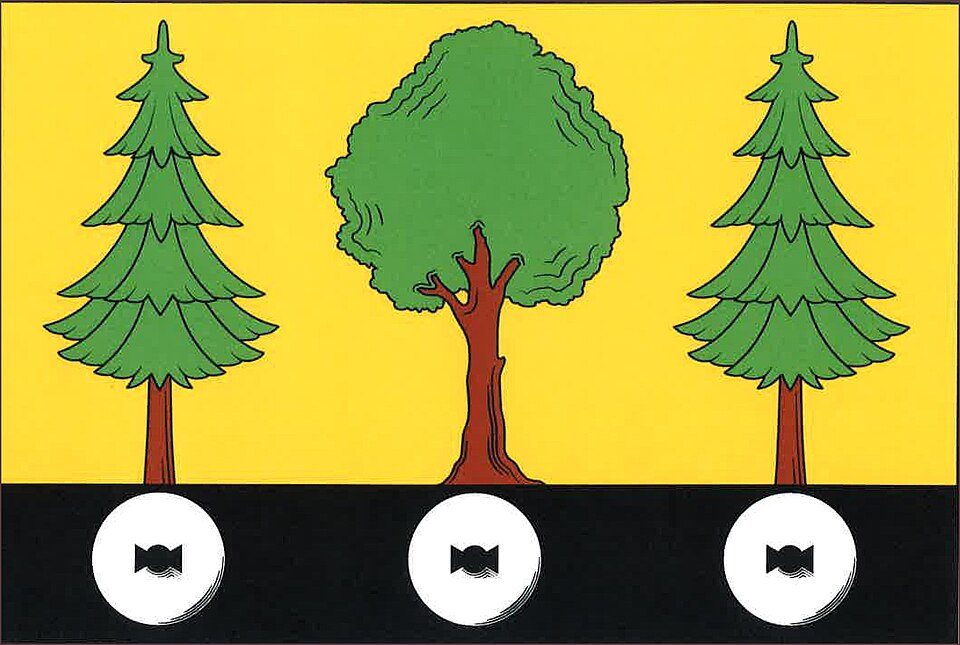 Fayl:Černovice (Chomutov District) Flag.jpg