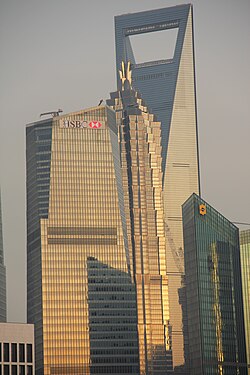 Jin Mao minorasi yonida
