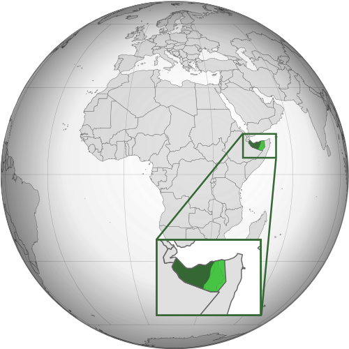 Location of Somalilend