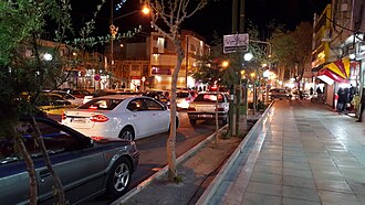 Bozor chorrahasi, shahar markazi