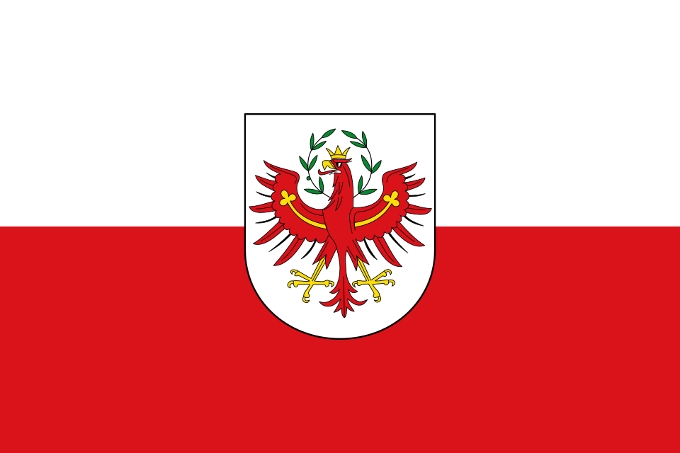 Fayl:Flag of Tirol (state).svg