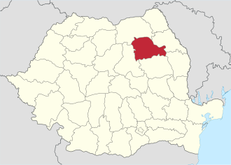 Neamț okrugi xaritada