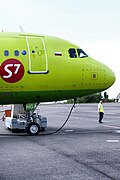 А319-100 S7 aviakompaniyasi Volgogradda