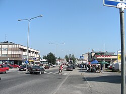 Skyline of Lieksa
