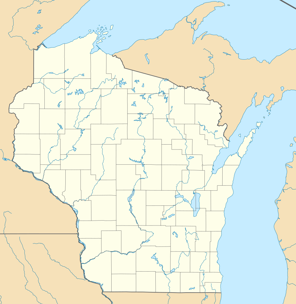 Fayl:USA Wisconsin location map.svg