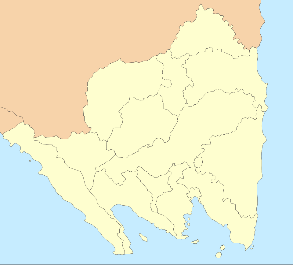 Fayl:Lampung Regencies Map.svg