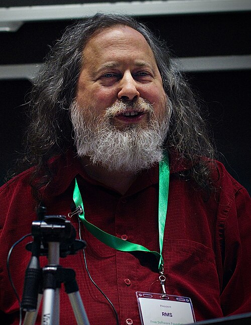 Fayl:Richard Stallman at LibrePlanet 2019.jpg