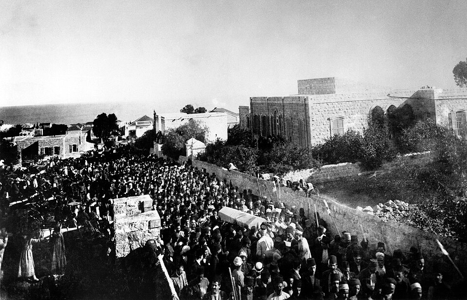 Fayl:Abdul Baha Abbas Funeral.jpg