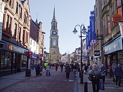 Skyline of Falkirk