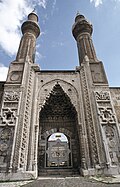 Gök Medrese before restoration Portal