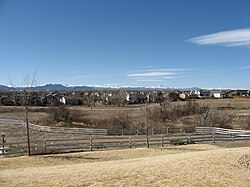 Skyline of Westminster, Colorado