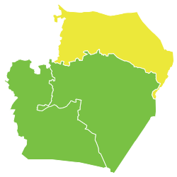 Skyline of Tell Abyad okrugi