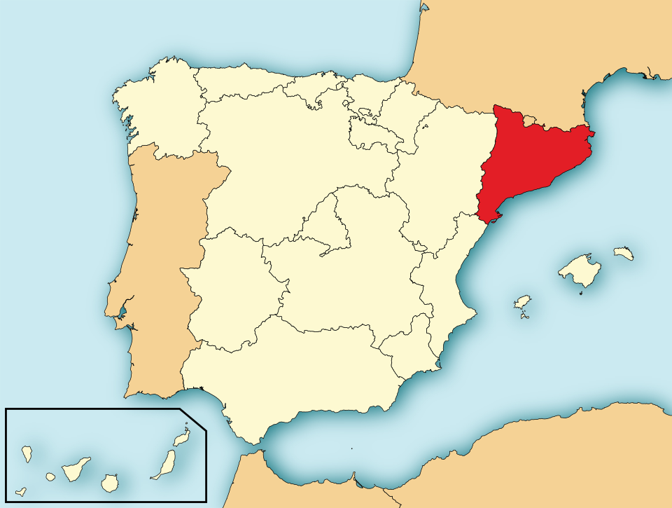 Fayl:Localización de Cataluña.svg