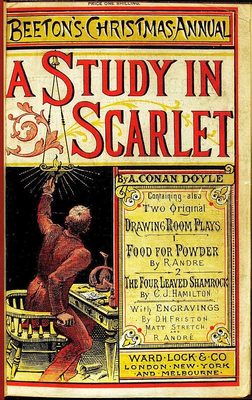Fayl:ArthurConanDoyle AStudyInScarlet annual.jpg