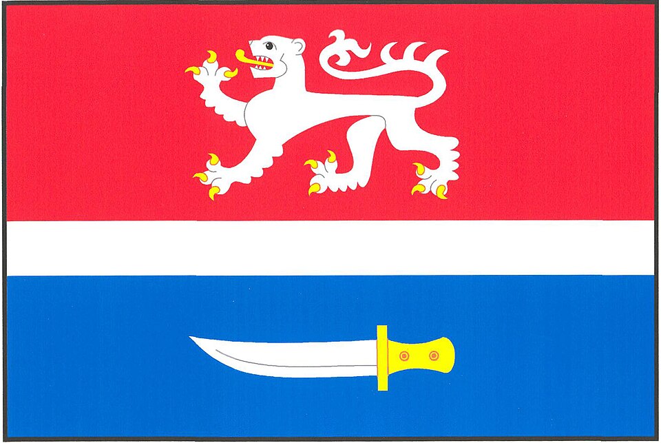 Fayl:Hrdlořezy (okres Mladá Boleslav) vlajka.jpg