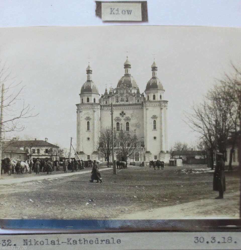 Fayl:Ukraine, Kiew, Nikolai-Kathedrale, Foto 1918.JPG