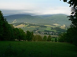 Skyline of Bělá pod Pradědem