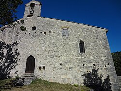 Skyline of Châteauneuf-Miravail