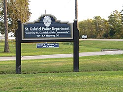 Skyline of Sent Gabriel