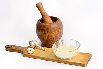 Sarimsoq asosida tayyorlangan makalo